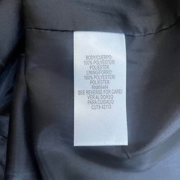 Studio I Charcoal Pinstripe Dress - Picture 7 of 8